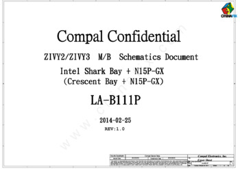 Compal Electronics, Inc. LA-B111P