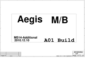 Inventec Corporation Aegis 6050A2416401