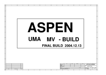 Inventec Corporation Aspen UMA MV 6050A0066801