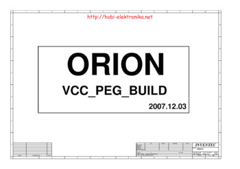 Inventec Corporation ORION