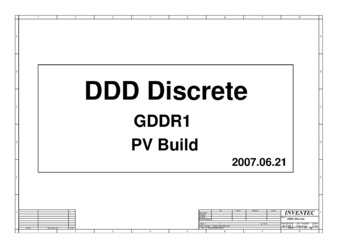 Inventec Corporation DDD Discrete GDDR1 6050A2151601