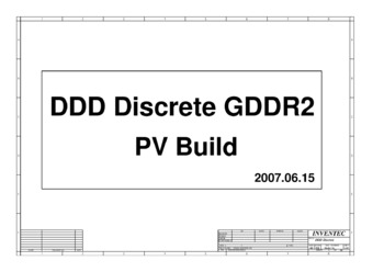 Inventec Corporation DDD Discrete GDDR2 6050A2199001