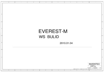 Inventec Corporation Everest-M 6050A2447101