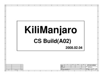 Inventec Corporation KiliManjaro CS 6050A2184401