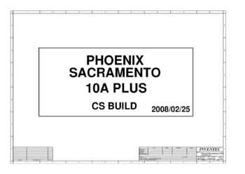 Inventec Corporation Phoenix Sacramento 10A Plus 6050A2175001