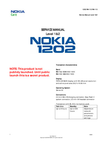 Nokia Corporation 1202