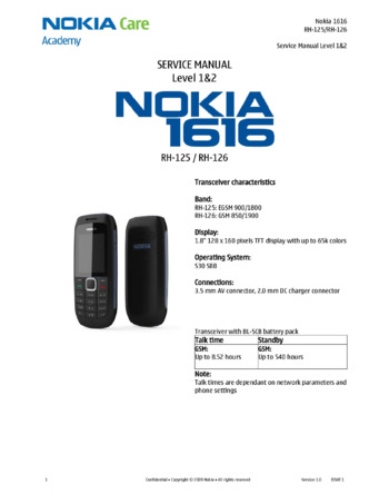 Nokia Corporation 1616