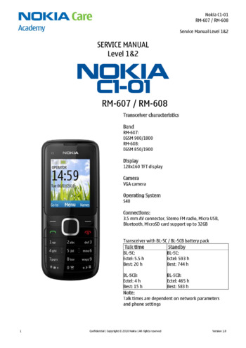 Nokia Corporation C1-01