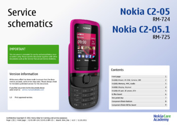 Nokia Corporation C2-05 / С2-05.1