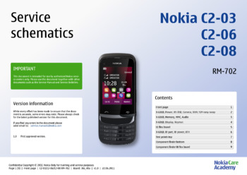 Nokia Corporation C2-03/C2-08/C2-06