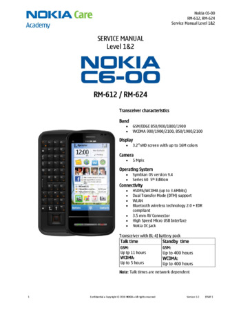 Nokia Corporation C6-00