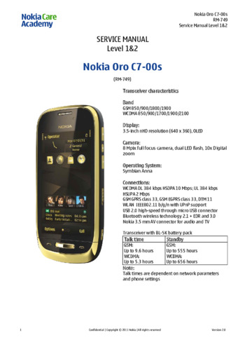 Nokia Corporation C7-00s