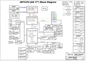 Wistron Corporation JM70-PU